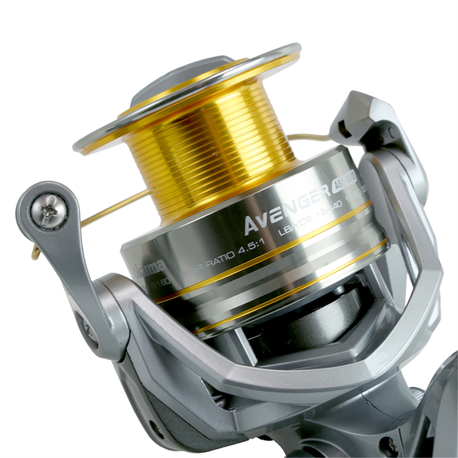 REEL BAITFEEDER AVENGER 6+1BB ALUM SPOOL