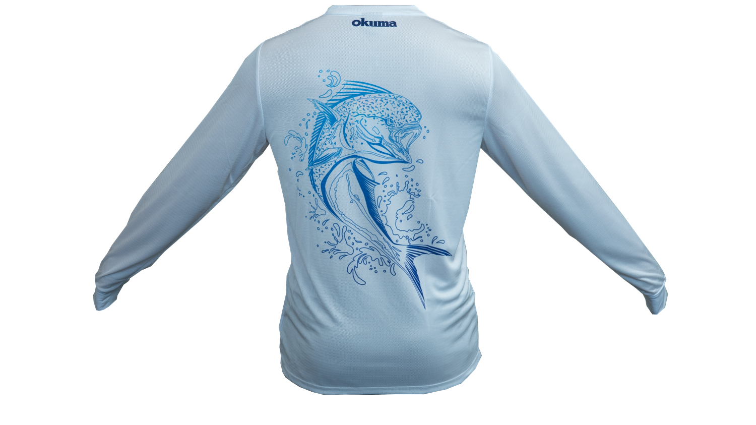 OKUMA SHIRT LONG SLEEVE DORADO QUICK DRY WHITE