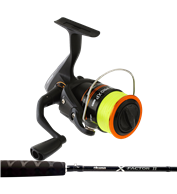 OKUMA XFACTORII XFIIS702DSH & FINA PRO FPX40AB BRAID