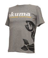 OKUMA T SHIRT SALMON GREY