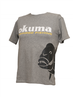 OKUMA T SHIRT SNAPPER GREY